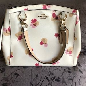 Coach Flower Medium Leather Crossbody